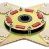 McLeod Disc Racing Only Sprung Hub Flat 4 Paddle 10.5in X 1 X 23 Spline