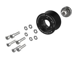 Alternative view of aFe 15-23 Dodge Challenger / 15-23 Dodge Charger SRT Hellcat 2.85in Supercharger Power Pulley Kit