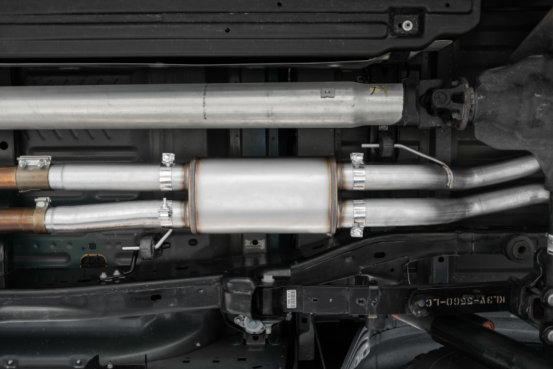 MBRP 17-20 Ford F-150 Raptor 3.5L Ecoboost Dual Rear Exit T409 3in Resonater Back Exhaust System - Image 5