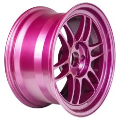 Alternative view of Enkei RPF1 17x9 5x114.3 22mm Offset 73mm Bore Magenta Wheel