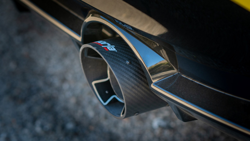 Borla 22-24 Nissan Z 2.5in ATAK Cat Back Exhaust 4.5in Tip - Carbon Fiber Black Anodized - Image 2