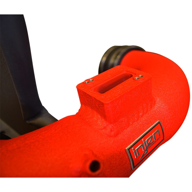Injen 16-18 BMW 330i B48 2.0L (t) Wrinkle Red Cold Air Intake - Image 6