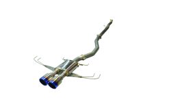 Injen 17-19 Honda Civic Type-R 3in SS Cat-Back Exhaust w/ Dual Burnt Titanium Tips - Image 8