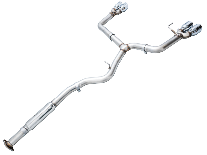 AWE Tuning 2022+ VB Subaru WRX Track Edition Exhaust - Chrome Silver Tips - Image 7