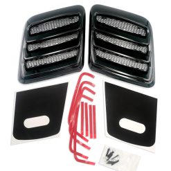 Roush 2018-2023 Mustang Hood Heat Extractors - Gloss Black - Image 5