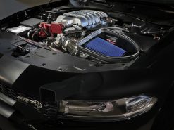 aFe Dodge Charger SRT Hellcat Redeye 21-23 V8-6.2L Track Series Stage-2 Carbon Fiber Intake Pro 5R - Image 9