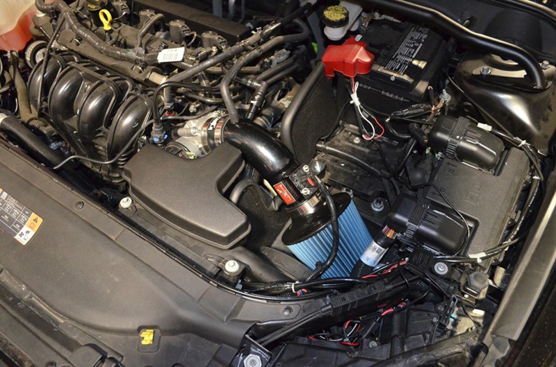 Injen 13-20 Ford Fusion 2.5L 4Cyl Black Tuned Short Ram Intake with MR Tech and Heat Shield - Image 4