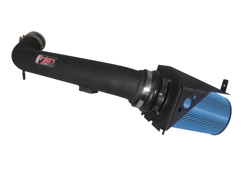 Injen 09-10 Ford F-150 V8 5.4L Wrinkle Black Power-Flow Air Intake System - Image 3
