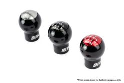 AMS Performance Subaru WRX/STi 6-Speed Billet Shift Knob (Incl Red, Black, & Gunmetal Cap) - Image 4