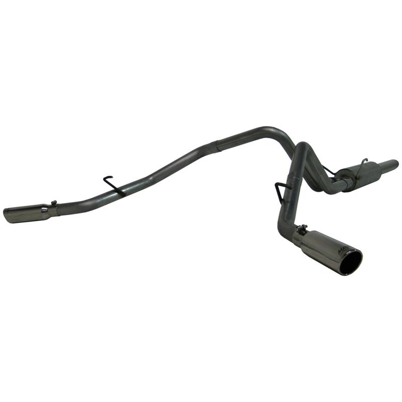 MBRP 2004-2005 Dodge Ram Hemi 1500 5.7L SC/CC-SB Cat Back Dual Split Side - Image 3