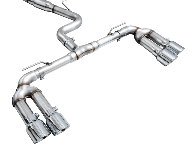AWE 22-24 Audi 8Y S3 Track Edition Exhaust - Chrome Silver Tips - Image 7