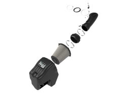 Alternative view of aFe Quantum Pro DRY S Cold Air Intake System 11-16 Ford Powerstroke V8-6.7L - Dry