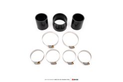 Alternative view of AMS Performance 15-18 BMW M3 / 15-20 BMW M4 w/ S55 3.0L Turbo Engine Charge Pipes