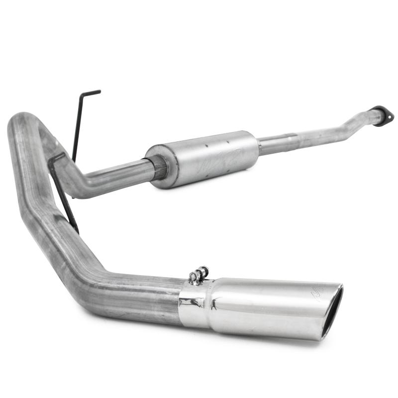 MBRP Universal F150 V6 Ecoboost 3in Aluminized Cat Back Single Side - Image 3