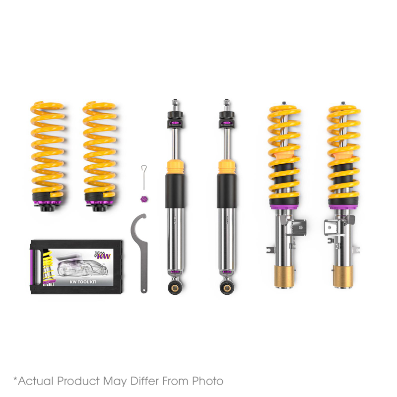 KW Coilover Kit V3 2021+ BMW 4 Series Coupe 4WD (G22) w/o Electronic Suspension - Image 2