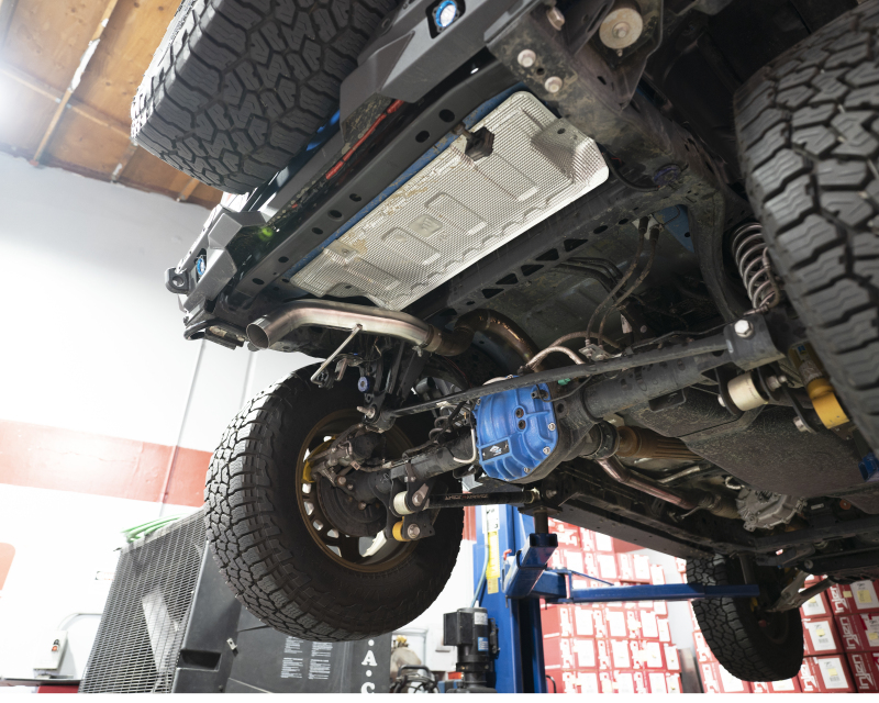 Injen 21-22 Ford Bronco L4-2.3L Turbo/V6-2.7L Twin Turbo SS Muffler Delete Kit - Image 4