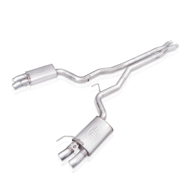 Stainless Works 2015+ Ford Shelby GT350 Redline Factory Connect X-Pipe Catback Exhaust w/Valves - Image 2