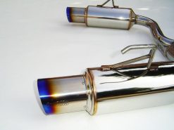 Alternative view of Invidia 00+ S2000 70mm Dual Titanium Tip Cat-back Exhaust