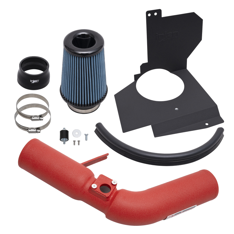 Injen 18-21 Subaru WRX STI H4-2.5L Turbo SP Aluminum Series Cold Air Intake - Wrinkle Red - Image 2
