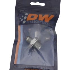 Alternative view of DeatschWerks 6AN Male Flare to M18 X 1.5 Male Metric Adapter (Incl Crush Washer) - Titanium