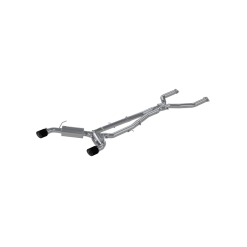 MBRP 16-19 Infiniti Q50 3.0L FWD/AWD 3in Cat Back w/ 4.5in OD Carbon Fiber Tips - T304 - Image 4