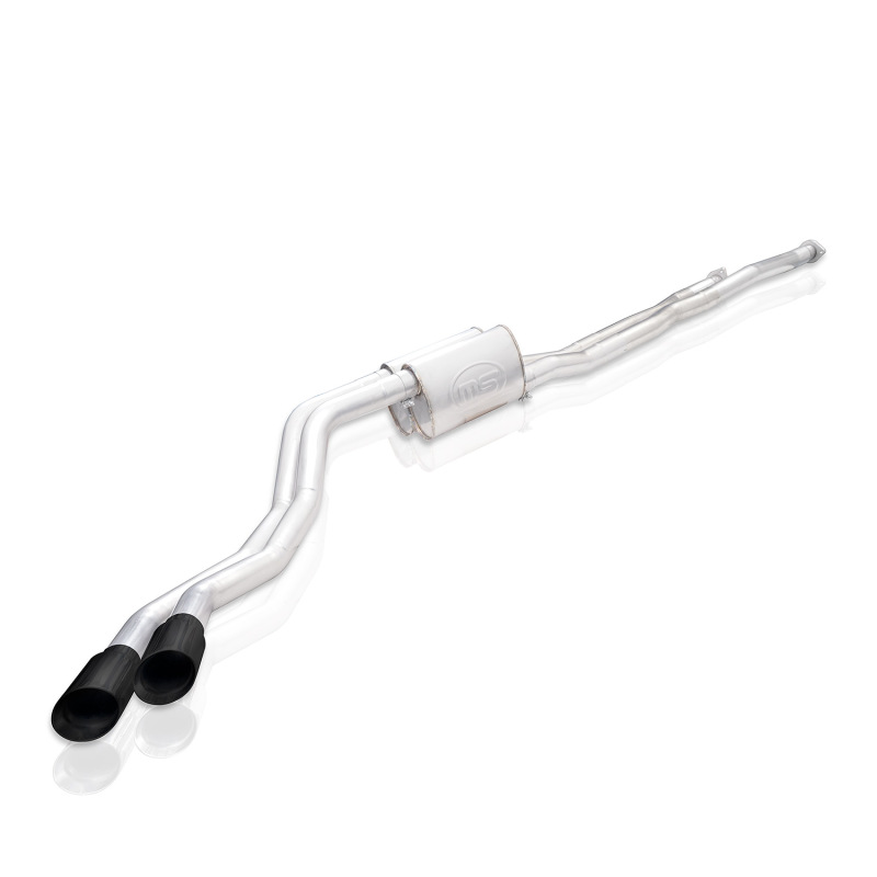 Stainless Works 2014+ Toyota Tundra 5.7L Legend Series Cat-Back Exhaust w/Black Tips - Image 11
