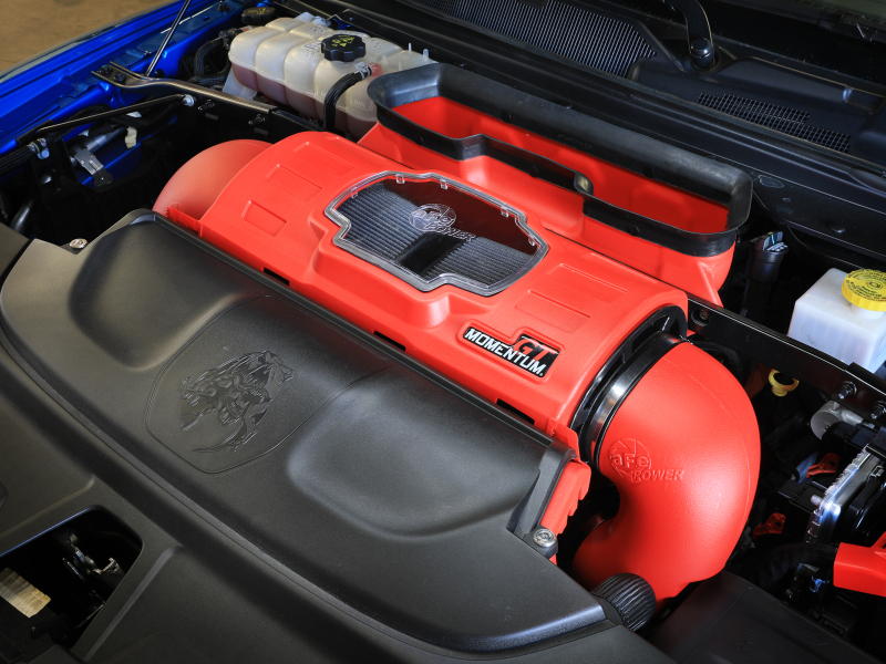 aFe 21-23 Dodge RAM 1500 TRX V8-6.2L Momentum GT Intake- Red - Image 15