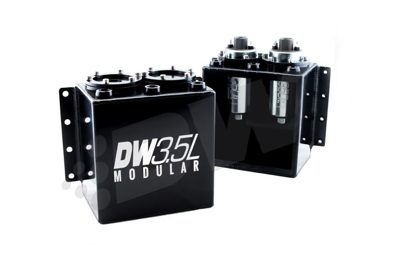 DeatschWerks 3.5L Modular Surge Tank (Fits 1-2 DW350iL Fuel Pumps - Pumps Not Included) - Image 2