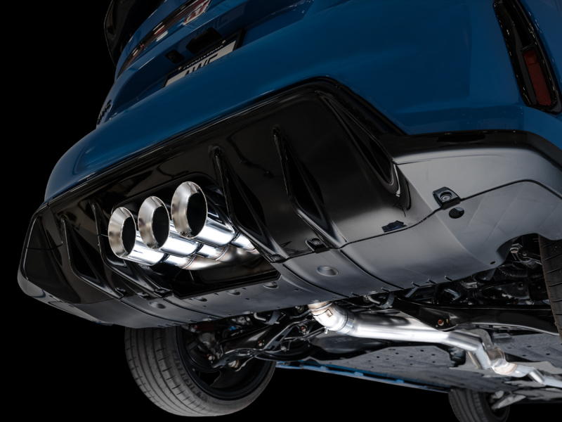 AWE Tuning 2023 Honda Civic Type R FL5 Touring Edition Exhaust w/ Triple Chrome Silver Tips - Image 15