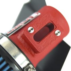 Alternative view of Injen 16-19 Ford Fiesta ST 1.6L Turbo 4Cyl Wrinkle Red Short Ram Intake w/MR Tech (Special order)