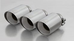 Remus 2018 Honda Civic Type-R FK8 2.0T 102mm Straight Chrome Tail Pipe Set (Triple Tip)