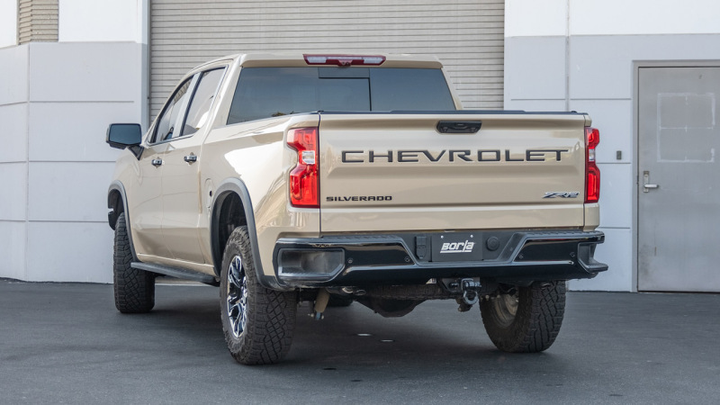 Borla 22-23 Chevrolet Silverado 1500 ZR2 & AT4X 6.2L CC SB 147.5in WB S-Type True Dual - Image 3
