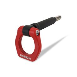Alternative view of Mishimoto 13+ Subaru BRZ/FRS/86 / 18+ Subaru WRX Red Racing Front Tow Hook