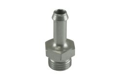 Turbosmart 8mm / 5/16in Hose End to -6AN ORB Male Straight - Clear