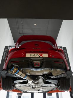 Boost Logic A90 Supra Teardrop Single 4” titanium exhaust - Image 7