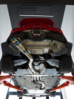 Boost Logic A90 Supra Teardrop Single 4” titanium exhaust - Image 4