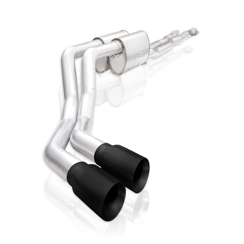 Stainless Works 2014+ Toyota Tundra 5.7L Legend Series Cat-Back Exhaust w/Black Tips - Image 5