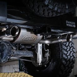 Stainless Works 2007-17 Jeep Wrangler Axleback Exhaust - Image 10