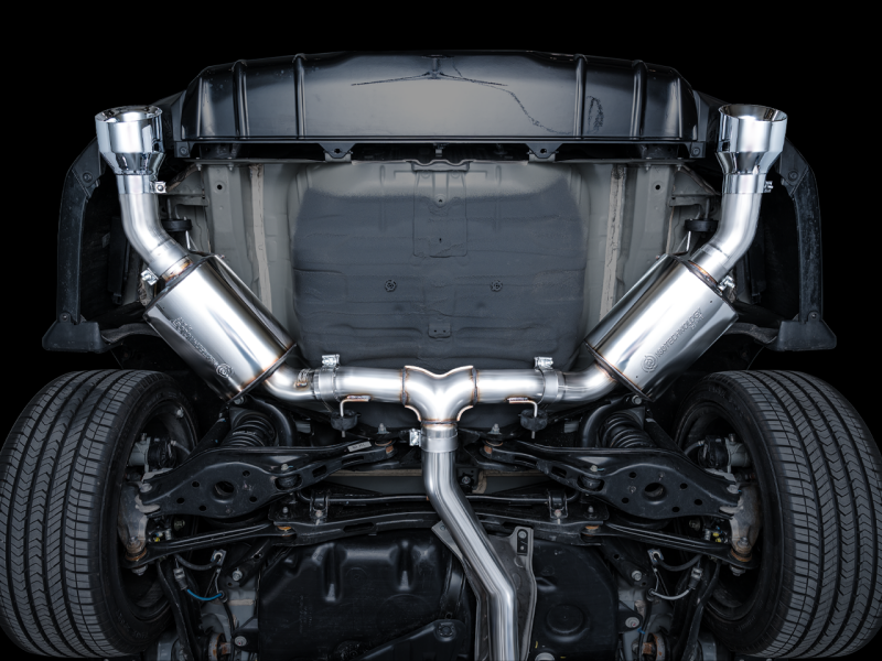 AWE Tuning 22+ Honda Civic Si/Acura Integra Touring Edition Catback Exhaust - Dual Chrome Silver Tip - Image 3