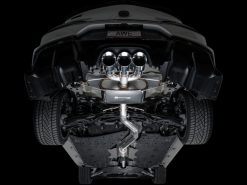 AWE Tuning 2024 Acura Integra Type S DE5 FWD Touring Edition Exhaust w/ Triple Chrome Silver Tips - Image 19