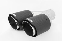 Alternative view of MBRP Universal Carbon Fiber Dual Tip 3.5in OD/2.5in Inlet
