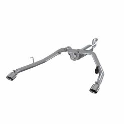 Alternative view of MBRP 2020 Jeep Gladiator 3.6L 2.5in Dual Rear Exit Cat Back Exhaust 304