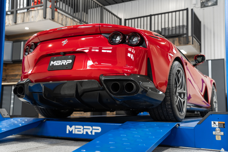 MBRP 12-21 Ferrari 812SF/812GTS/F12 6.3L/ 6.5L 3in Resonator Delete X-Pipe - T304 - Image 4
