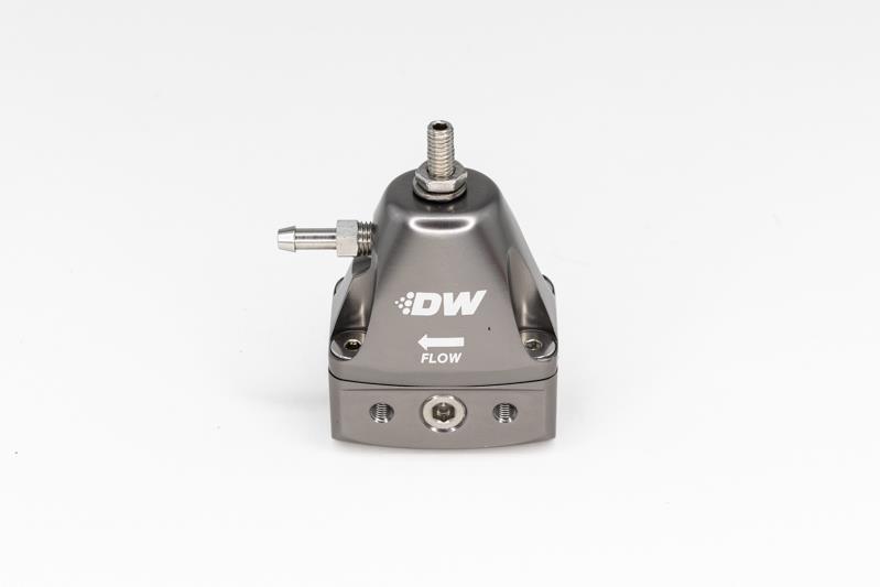 DeatschWerks DWR1000iL In-Line Adjustable Fuel Pressure Regulator - Titanium - Image 2