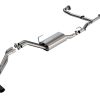 Borla 22-23 Nissan Frontier 3.8L V6 2WD/4WD AT S-Type Catback Exhaust - Black Chrome Tips