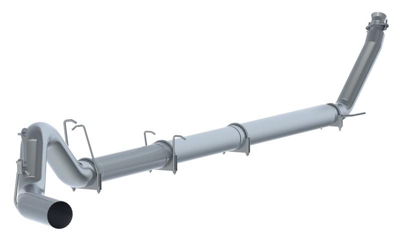 MBRP 1999-2003 Ford F-250/350 7.3L 4in Turbo Back Single No Muffler T409 SLM Series Exhaust System - Image 3