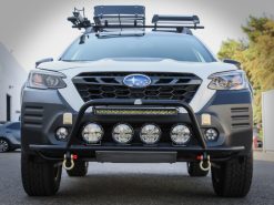 aFe POWER 20-23 Subaru Outback H4 2.4L (t) / H4 2.5L Terra Guard Front Bumper - Black - Image 4