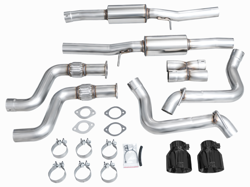 AWE 2023 Nissan Z RZ34 RWD Track Edition Catback Exhaust System w/ Diamond Black Tips - Image 16