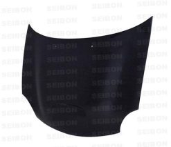 Alternative view of Seibon 03-05 Dodge SRT-4 OEM Carbon Fiber Hood