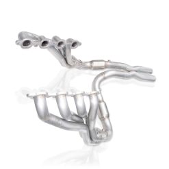 Stainless Works 15-19 Chevrolet Tahoe 6.2L Headers 1-7/8in Primaries High-Flow Cats 3in Leads X-Pipe - Image 5